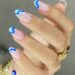 Achieving a Stylish Look with Sky Blue French Tip 1.5