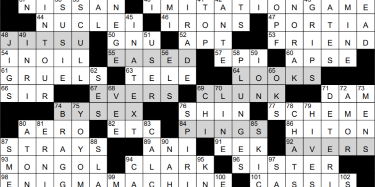 Navigating the Intricate Pathways of the Washington Post (WaPo) Crossword: A Comprehensive Guide