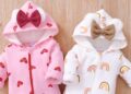 Dress Your Baby Girl in Style with the Baby Girl Long Sleeve Thermal Jumpsuit from TheSparkShop.in
